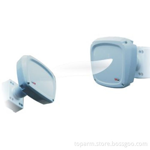 Bistatic Microwave Barrier with 4 Modulation Channels and IP65 Rated Outdoor, Professional Housing